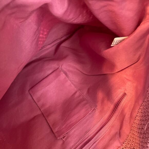 Pink Crochet Shoulder Bag - Picture 5 of 11